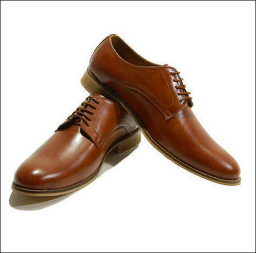 Brown Men Leather Shoes Size: 6-10