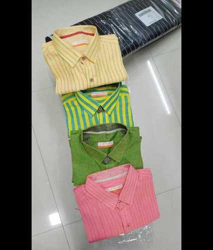 Casual Wear Men'S Linen Shirts  Chest Size: All Size