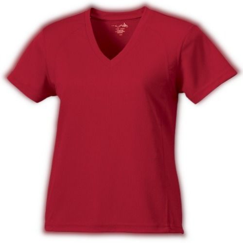 महिलाओं के लिए कॉटन प्लेन वी नेक टी शर्ट