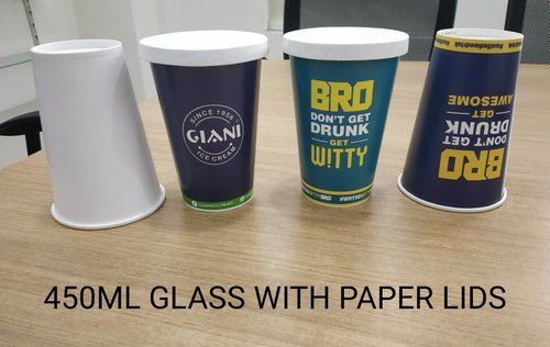 Disposable Printed Paper Glasses