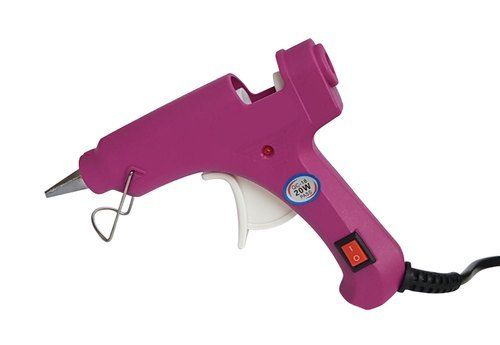 Pink Mini Hot Melt Glue Gun