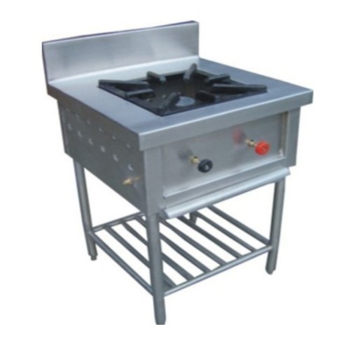 Stock Pot Stove Burner - Heavy Gauge Stainless Steel, 1 Burner LPG | Optimum Grade Durability, Easy to Install, Superior Finish