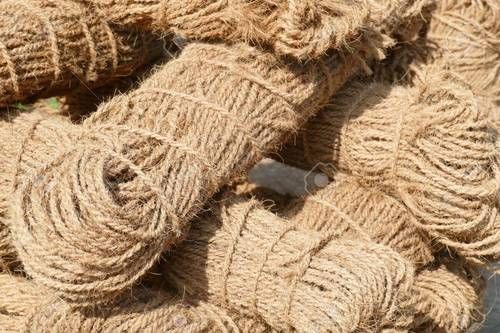 Light Brown Two Ply Coir Yarn