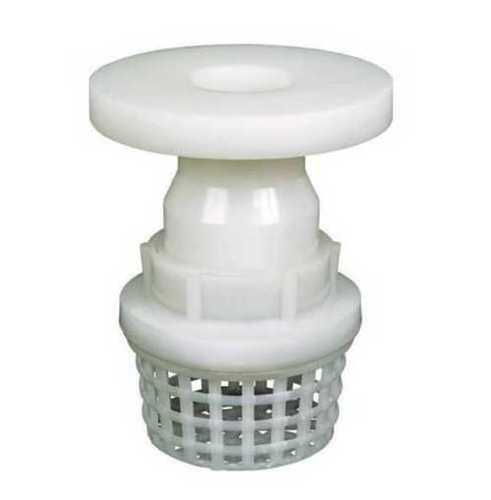 White Pp Foot Valve Application: Industries