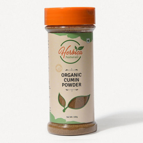 Herbica Organic Cumin Powder 100 gm (Pet Jar)