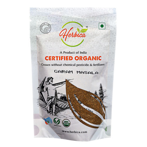 Herbica Organic Garam Masala Powder 75 gm (Pouch)