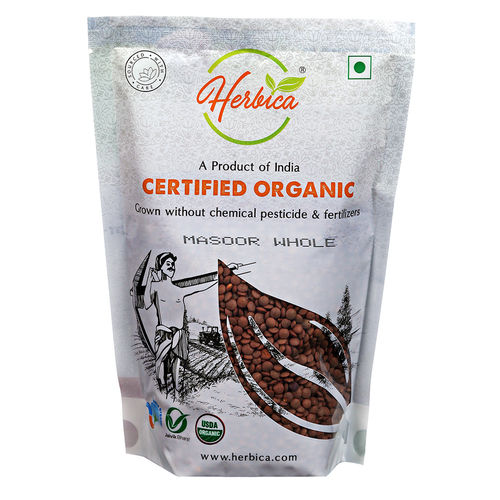 Herbica Organic Masur Whole 500 gm