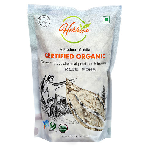 Herbica Organic Rice Poha 500 gm