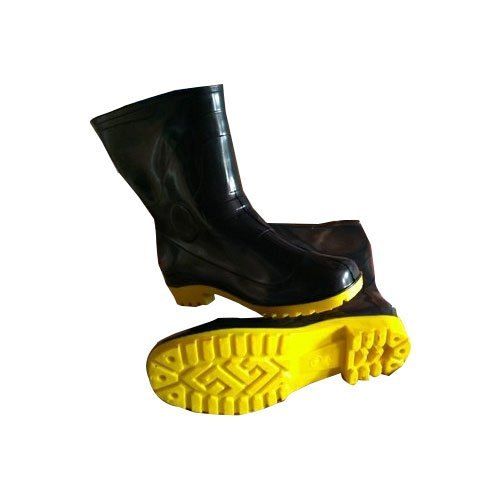 Yellow High Ankle Pvc Gumboot