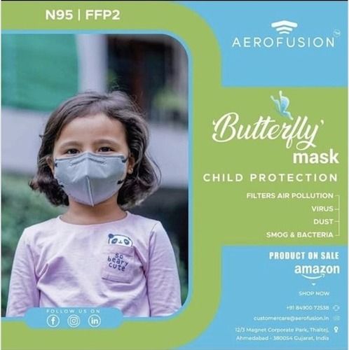 Kids Mask N95 By Aerofusion Number Of Layers: 5