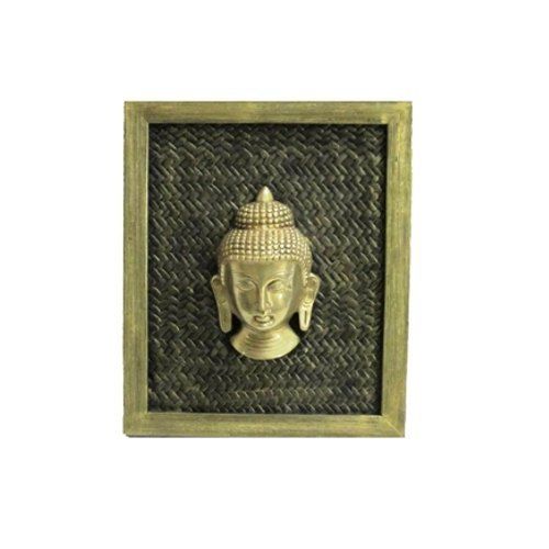 Wood Buddha Door Hanging Photo Frame