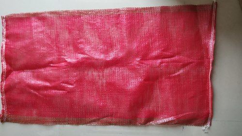 Red Color Leno Mesh Bag Length: 40 Inch (In)