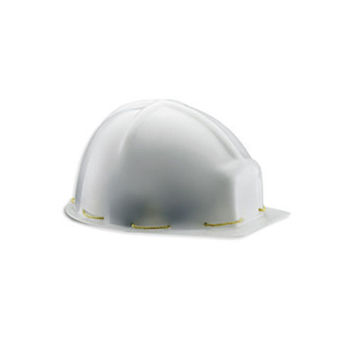 White Polypropylene Safety Helmet