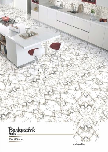 Multi Color Bookmatch Series Floor Tiles