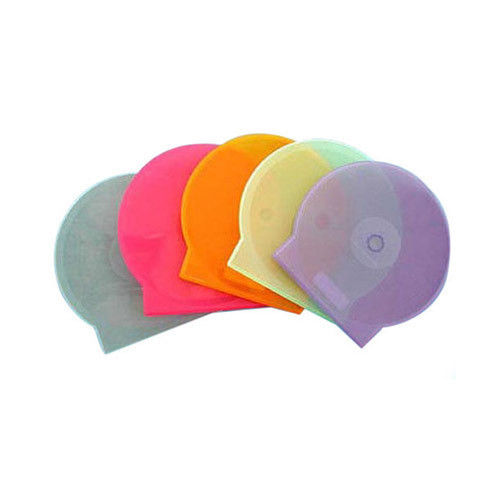 Colored Round Shape Plastic CD Cover