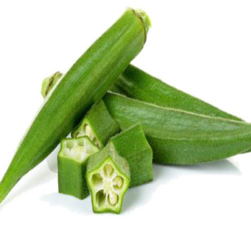 Healthy and Natural Organic Green Fresh Okra