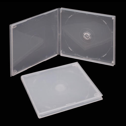 All Plastic Square Cd Case