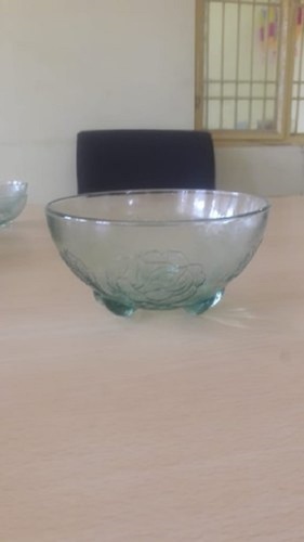 Transparent Round Glass Bowl Set