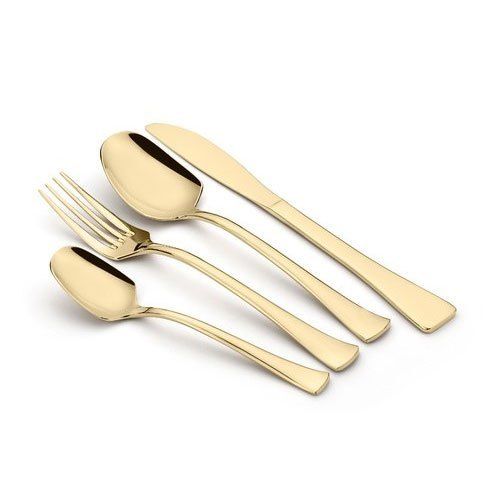 Golden Stainless Steel Kraft Gold Cutlery