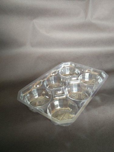 Transparent 6Pc Mawa Cake Tray