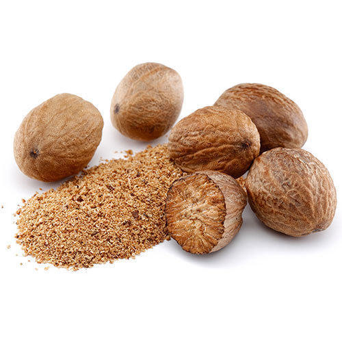 Brown Healthy And Natural Organic Dried Whole Nutmeg