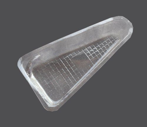 Transparent Long Triangle Pastry Tray