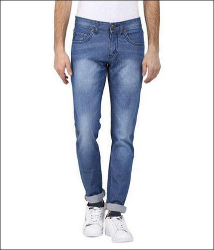 Washable Men Blue Denim Jeans