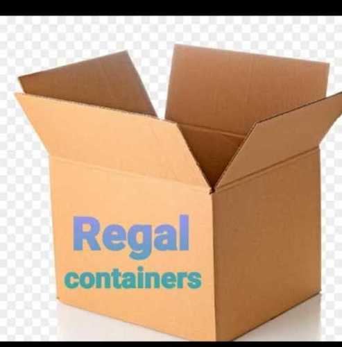 Rectangle Plain Brown Corrugated Box