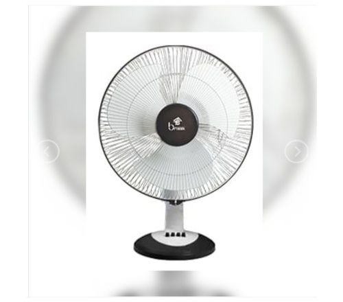 White Fully Electric Table Fan