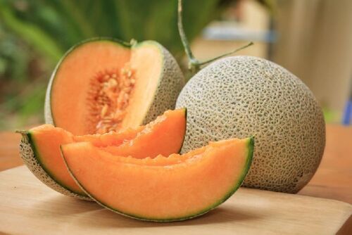 Orange Natural Round Fresh Muskmelon