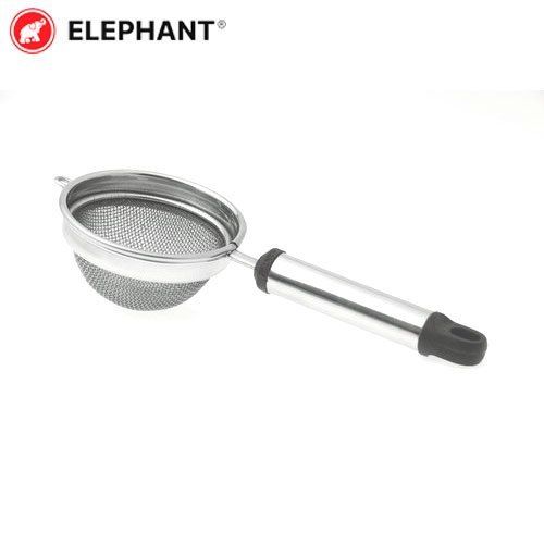 Ss Pipe Handle Tea Strainer With 2 Mesh