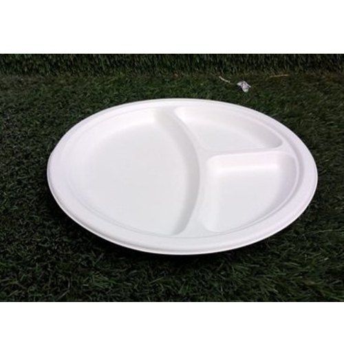 3 Compartment Disposable Plate