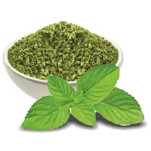 Green Organic Mint Leaf Powder