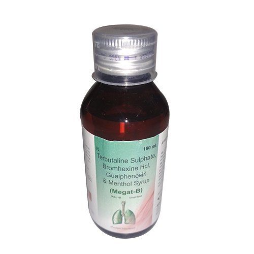 Terbutaline Sulphate, Bromhexine Hci, Guaphension And Menthol Syrup