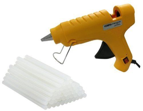 60 W Yellow Glue Gun With Glue Sticks