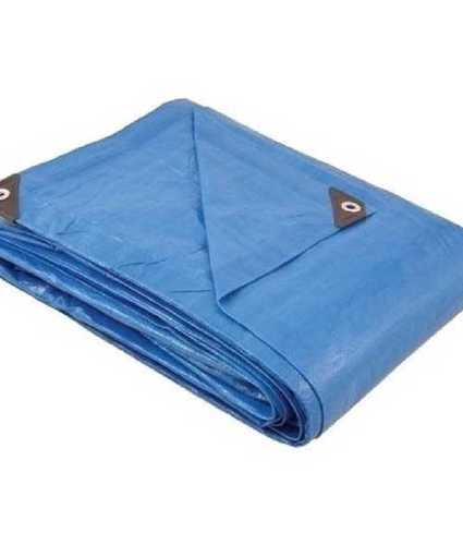 Blue Color Hdpe Plastic Tarpaulin Design Type: Customized