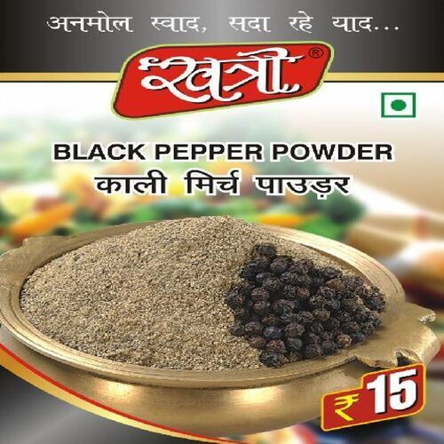 Healthy And Natural Dried Black Pepper Powder Grade: Food Grade