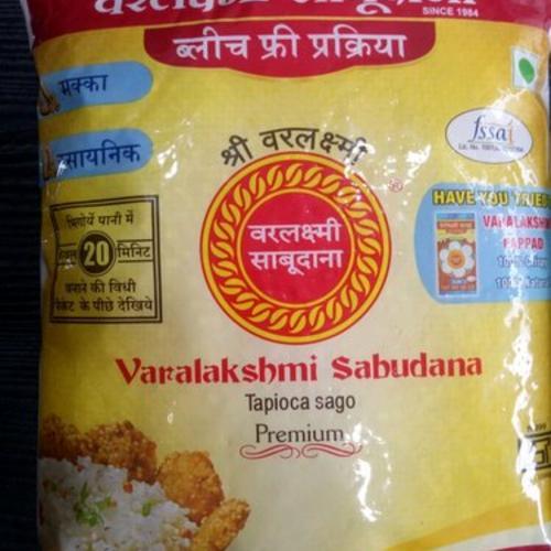 पकाने में आसान प्रीमियम क्वालिटी का वरलक्ष्मी साबूदाना 1Kg