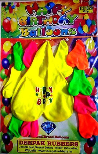 Rubber Balloons For Birthday Decoration