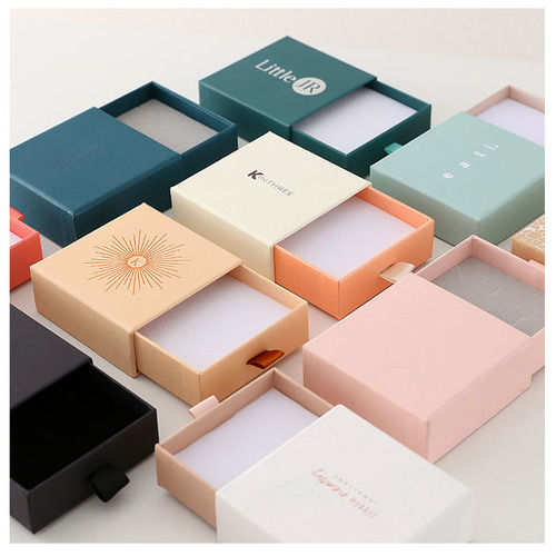 Jewelry Gift Box Set Small Empty Gift Boxes Decorative Jewelry Packaging  with Bows Cardboard Boxes 24 Basic Color  Amazonin Jewellery