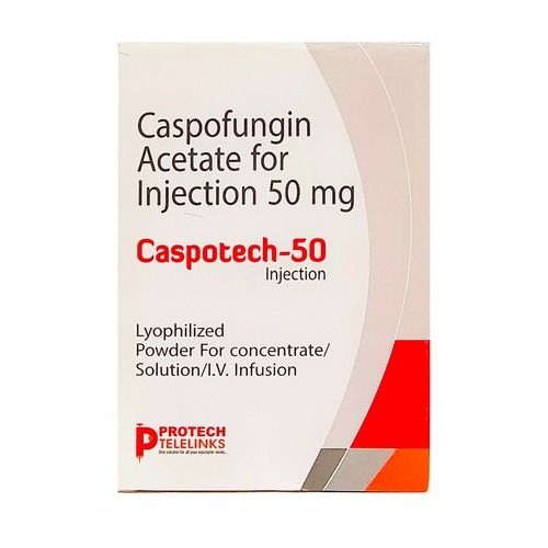  कैस्पोफुंगिन एसीटेट इंजेक्शन 50 एमजी-कैस्पोटेक -50 