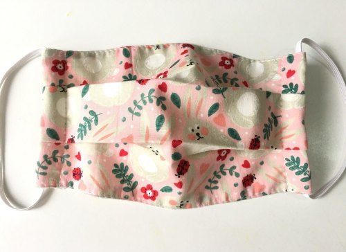 Multicolour Cotton Printed Face Mask