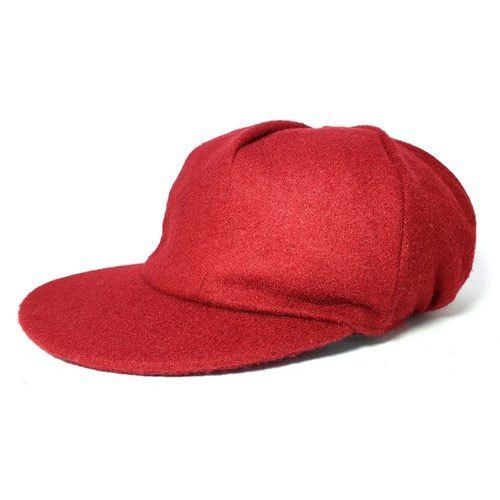 Red Baggy Cricket Cap