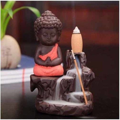 Eco Friendly Little Buddha Smoke Fountain