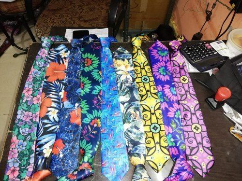 Printed Necktie Combo Set