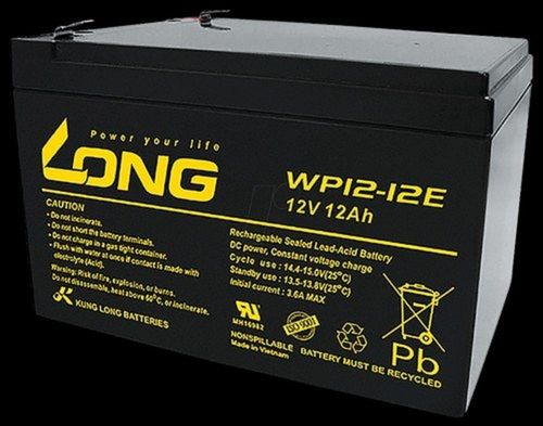 Rechargeable Portable 12 Ah Sealed Lead Acid Batteries Battery Capacity: <30Ah Ampere-Hour  (Ah)