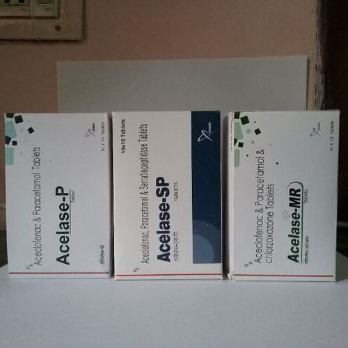 Aceclofenac Paracetamol Tablets Generic Drugs