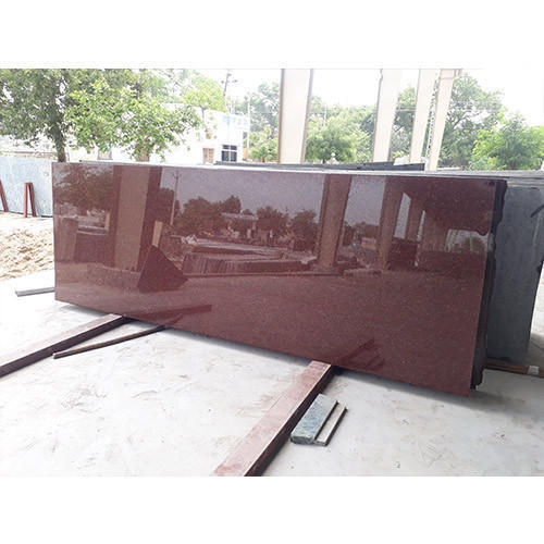 Caribbean Cherry Granite Slab Size: Multisizes