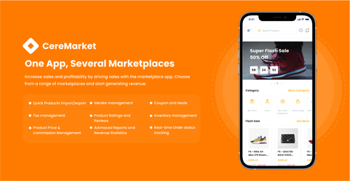 CereMarket - One App, Several Marketplaces By Cerebrum Infotech