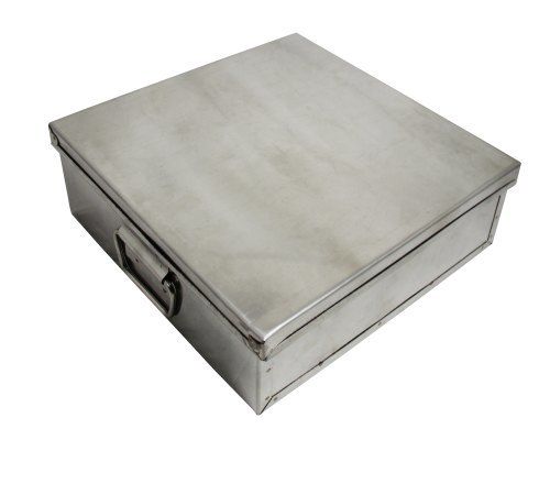 Stainless Steel Masala Box - Various Sizes Available, Silver Color, Lightweight and Quality Tested Finish